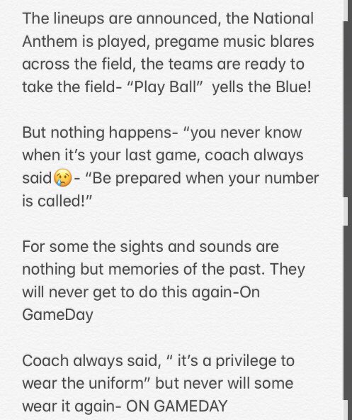 CoachDavidMKuhn's tweet photo. It finally has hit me... I love my Team and I tell them often💜😢.@UCASoftball https://t.co/rE1wYIs91l