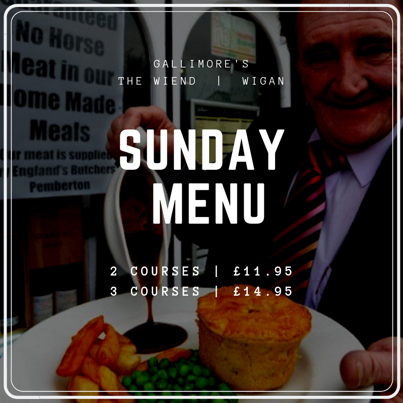 Come in and enjoy our special Sunday Menu! 🤑

A full 3 course meal for £14.95 😋
