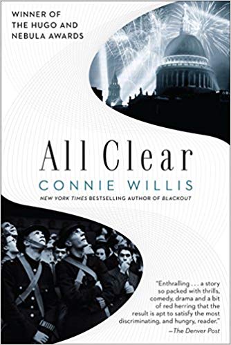 And having finished "All Clear" (Connie Willis, 2011,  https://amzn.to/2IPf5Bq ), I can definitively report: marvelous. The magic is the way the time-traveler characters interact with historical detail: Dunkirk, the Blitz, Alan Turing on his bicycle...