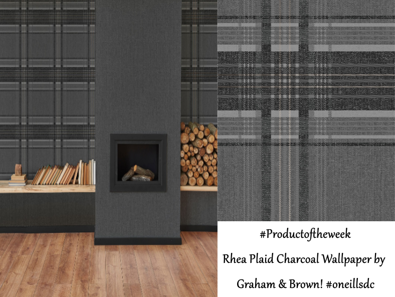 ONeillsDecor's tweet photo. #Productoftheweek this week is a fairly new plaid paper that has captivated many of our customers! Rhea Plaid Charcoal Wallpaper by @GrahamandBrown
#decorating #decoratingheaven #decoratinggoals #decorate #GrahamandBrown #homedecor #homeinterior #oneillsdc #Rhea #wallpaper https://t.co/REVVigPuQe