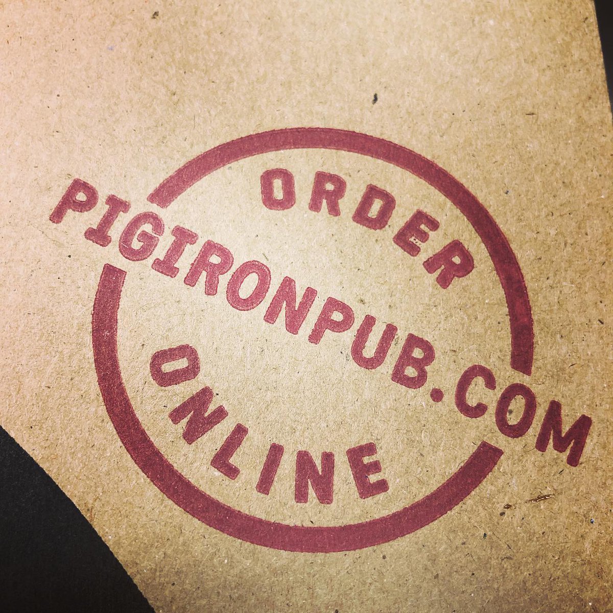 PigIronPub's tweet photo. WE’RE NOW ON GRUB HUB! 
LINK IN BIO TO ORDER DELIVERY NOW! https://t.co/CXr2bsU723