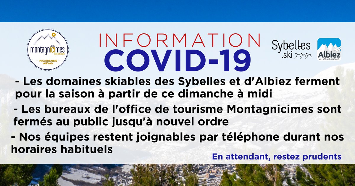 Voici les mesures prises sur notre territoire, dans la lutte contre le #coronavirus.