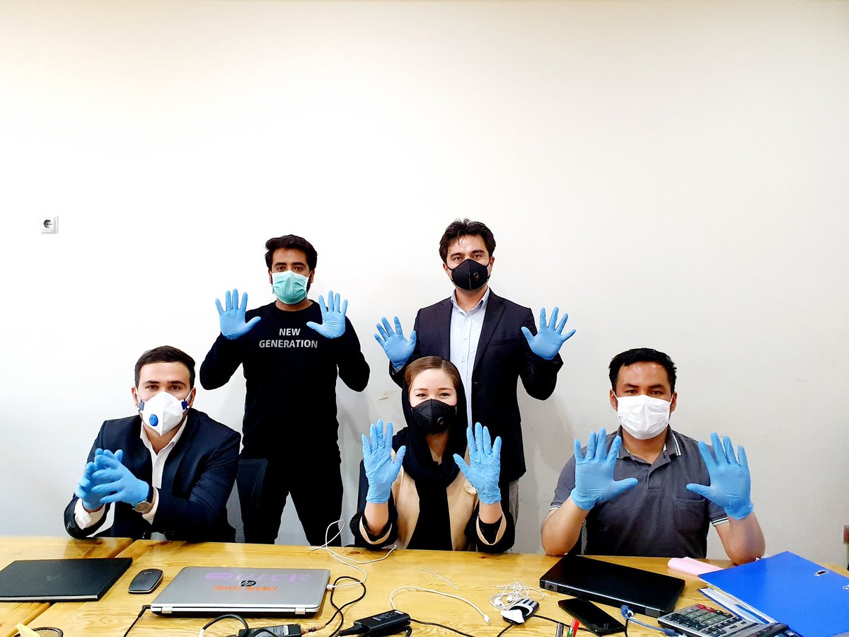 yts_af's tweet photo. We at Youth Thinkers' Society have started our precautionary measures to combat spread of #COVIDー19 by providing #N95 &amp; #surgicalmask to our colleagues, volunteers &amp; supporting staff. Hand sanitizers are at the corridors &amp; offices. May we all stay safe. #coronavirusAfghanistan https://t.co/fMqptydDrp
