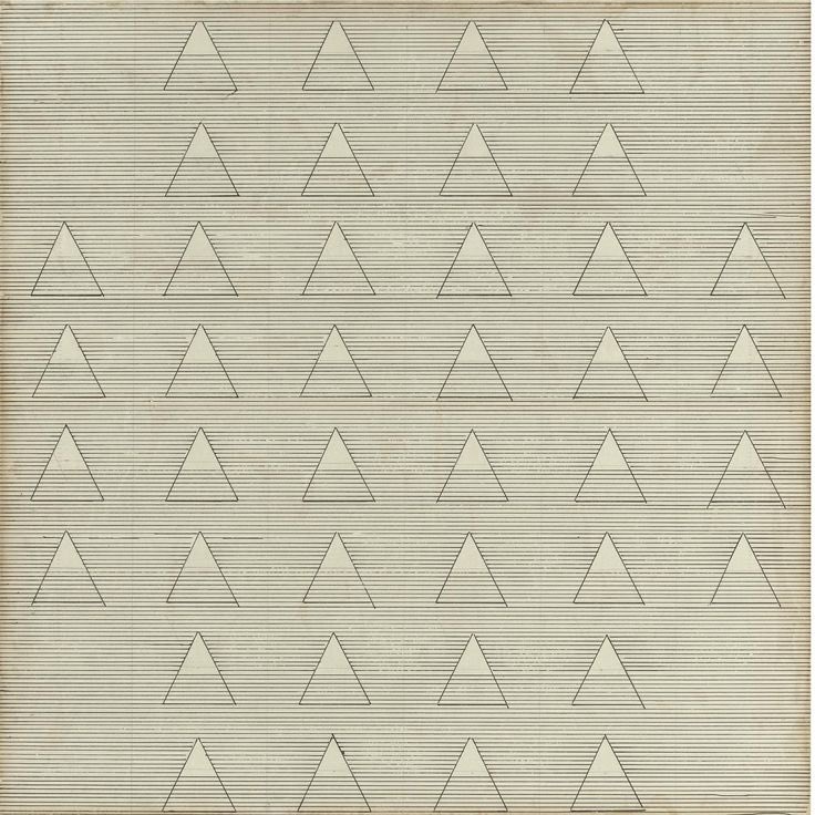 Agnes Martin (Canadá-EEUU. 1912-2004)La abstracta más discreta. Influenciada por el taoísmo, desarrolló su estilo empezando por el expresionismo abstracto y terminando las obras que tanto la caracterizan.Nunca quiso ser llamada minimalista, ni se sentía bien ante la fama.