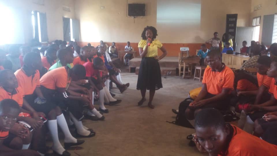 Spent this afternoon with my colleague <a href="/MichyN123/">UgandanLadySurveyor🇺🇬😍</a>  from <a href="/PTPI/">PTPI</a> Kampala delivering a career talk to students in St Joseph's SS Busunjju in Mityana district. It's our responsibility to inspire behind us. #inspiration #STEM #STEMeducation