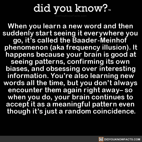 DidYouKnowFacts's tweet photo. It's so weird when this happens... https://t.co/VLzcegP8Ng