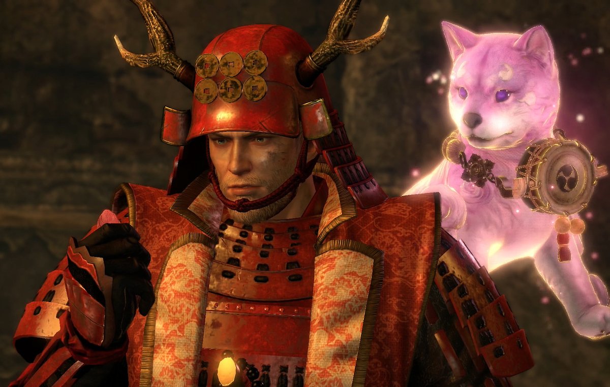 DogsinGames's tweet photo. Raiken is the cutest Guardian Spirit! ⚡️🐕 (via #Nioh) https://t.co/gdsA83nP6c