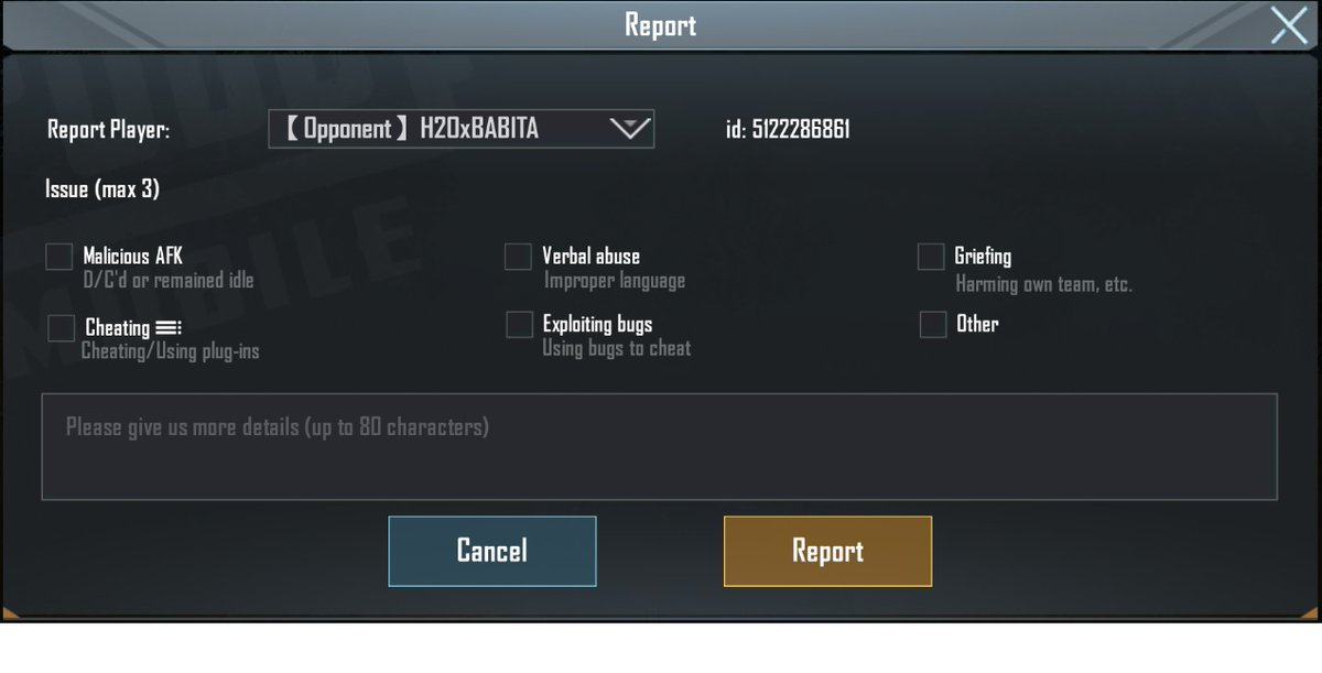 LOVESHAH2099's tweet photo. @PUBGMOBILE_IN @Siddharthx84 @PUBGMOBILE Please Ban This 2 cheaters one of them using hacks for 2nd one, he is using fast car, auto aim, esp hacks. please ban them https://t.co/F42pHa9tr8