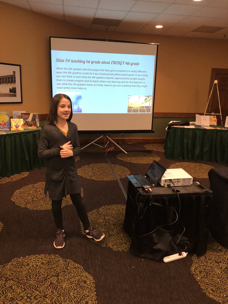 miesnerchamps's tweet photo. Changing education!! 🙌🏻 My Abigail, presented with me at the amazing Conference of the Younger Years.  She is a true example of what student driven learning through inquiry can do for students.  Thanks to her amazing JTSD teachers!!  #worldchangers #lovescience @jtsdnixa https://t.co/jBxmHov9zQ