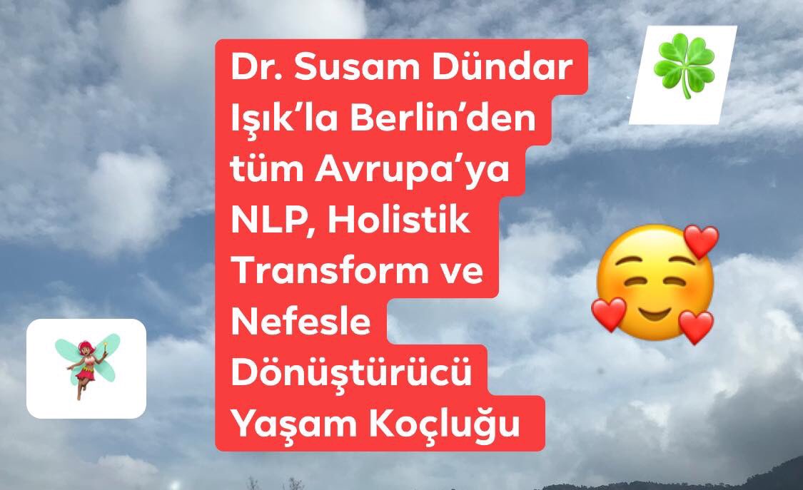 keyifle, kolaylıkla ve hızla—-Just do it...
Cesaret ve kararlılıkla karanlığına ışık ol. #ArSunefes #drsusamdündarışık #NLPcouch #masterholstikcouch #holotropikbrethwork #transformalebreathworkcouch #Berlin #Europa #Avrupa #Özgüryaşa
#AlgınıDeğiştir #Kendinol