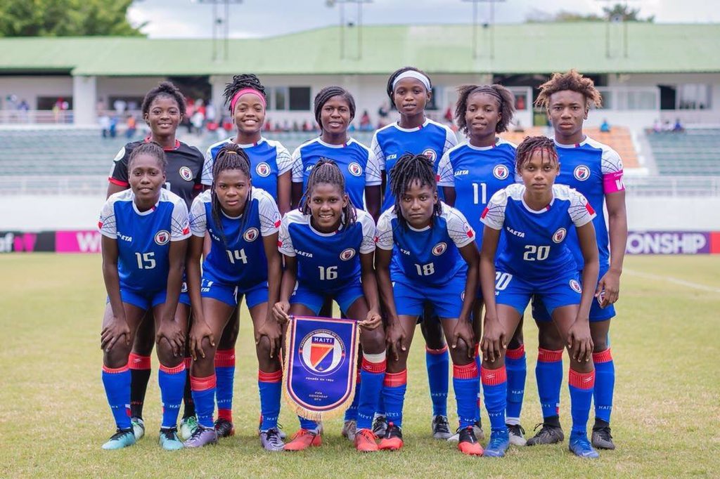 footfemht's tweet photo. Il y a deux semaines, la sélection haïtienne U20 écrasait la Barbade (12-0) à San Cristóbal.
Il s’agissait de la plus large victoire d’une équipe haïtienne dans une compétition U20 de la CONCACAF.
#FootFemHT #Flashback #Historicité https://t.co/QPnchZRKq6