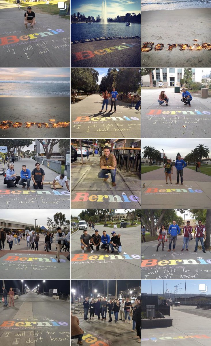 OurRev305's tweet photo. @ChalkBernieToMe is in Miami and will be chalking the Little Haiti Cultural Center at 3:30 PM. Come join or watch from a safe distance and take pics or a time lapse video! 🎨 #MiamiForBernie #ChalkBernieToMe https://t.co/hKLkPHZSTm