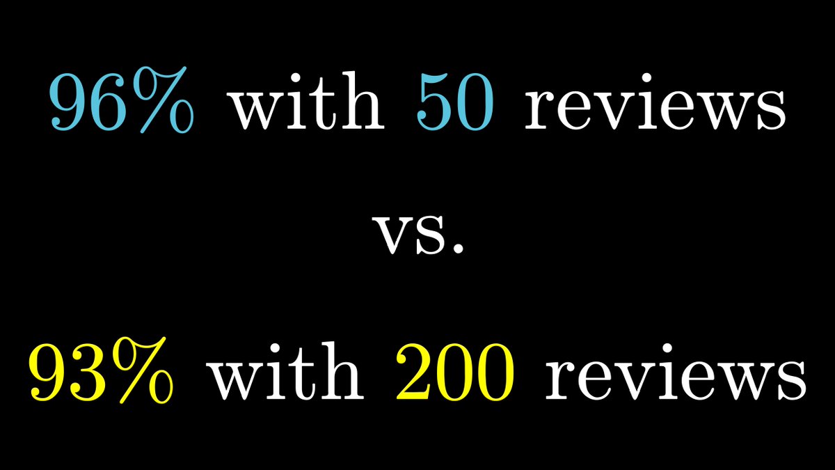 Grant Sanderson (@3blue1brown) on Twitter photo New video!
Which of these online ratings is better?
youtu.be/8idr1WZ1A7Q New video!
Which of these online ratings is better?
youtu.be/8idr1WZ1A7Q