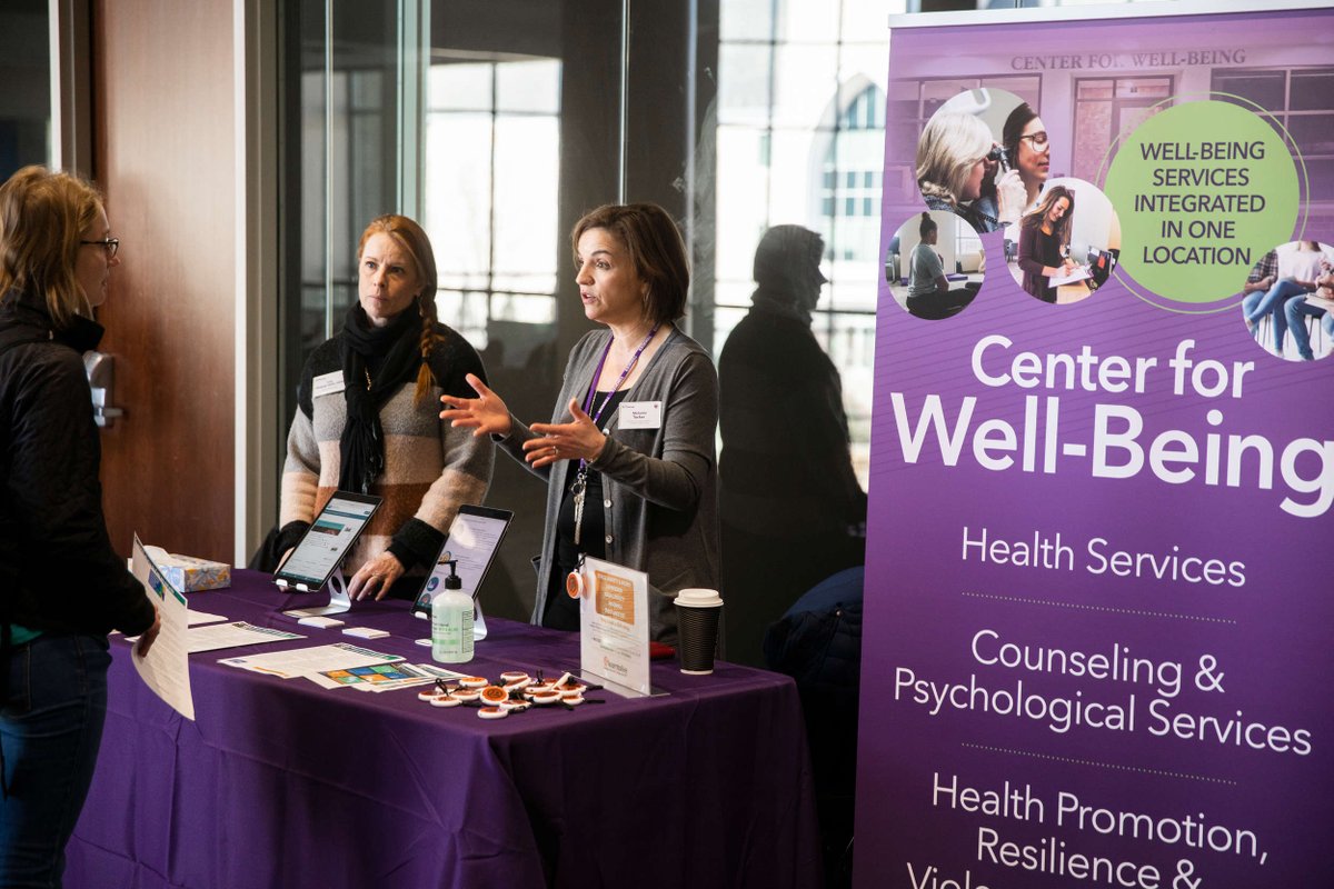 UofStThomasMN's tweet photo. The Center for Well-Being is our trusted guide and resource as we continue to navigate the challenges of COVID-19. For expertise and helpful information, check out the Center's website here: https://t.co/3BGu2tmRNA https://t.co/Xe1vVPBWBd
