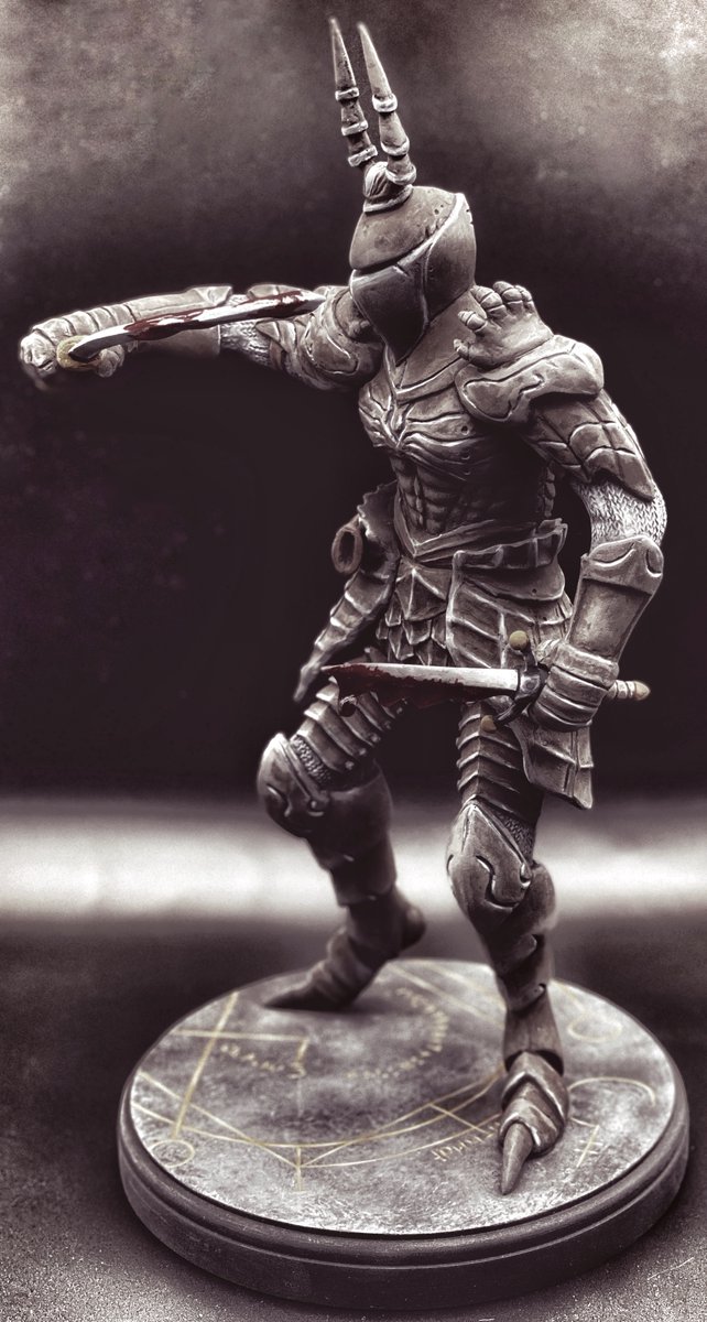 EldritchZes's tweet photo. Yurt, the Silent Chief.

Sculpted by @tsurumaru40 

Painted by @brushforhire 

#ガレージキット #デモンズソウル #DemonsSouls #Yurt #沈黙の長ユルト https://t.co/yxrPL3tk3C
