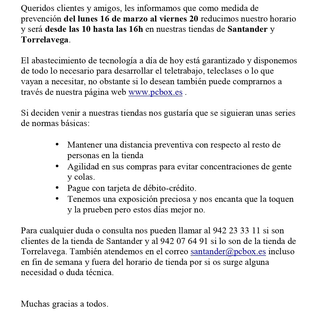 PcBox Torrelavega (@pcboxtorre) on Twitter photo 