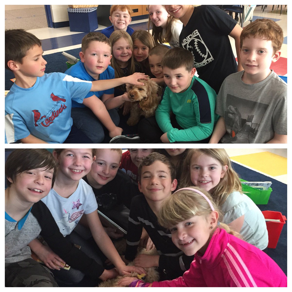AndreaStyer's tweet photo. Thank you Tally for bringing so much love into our classroom! Making so many memories in 2020! https://t.co/66NSDzURcm