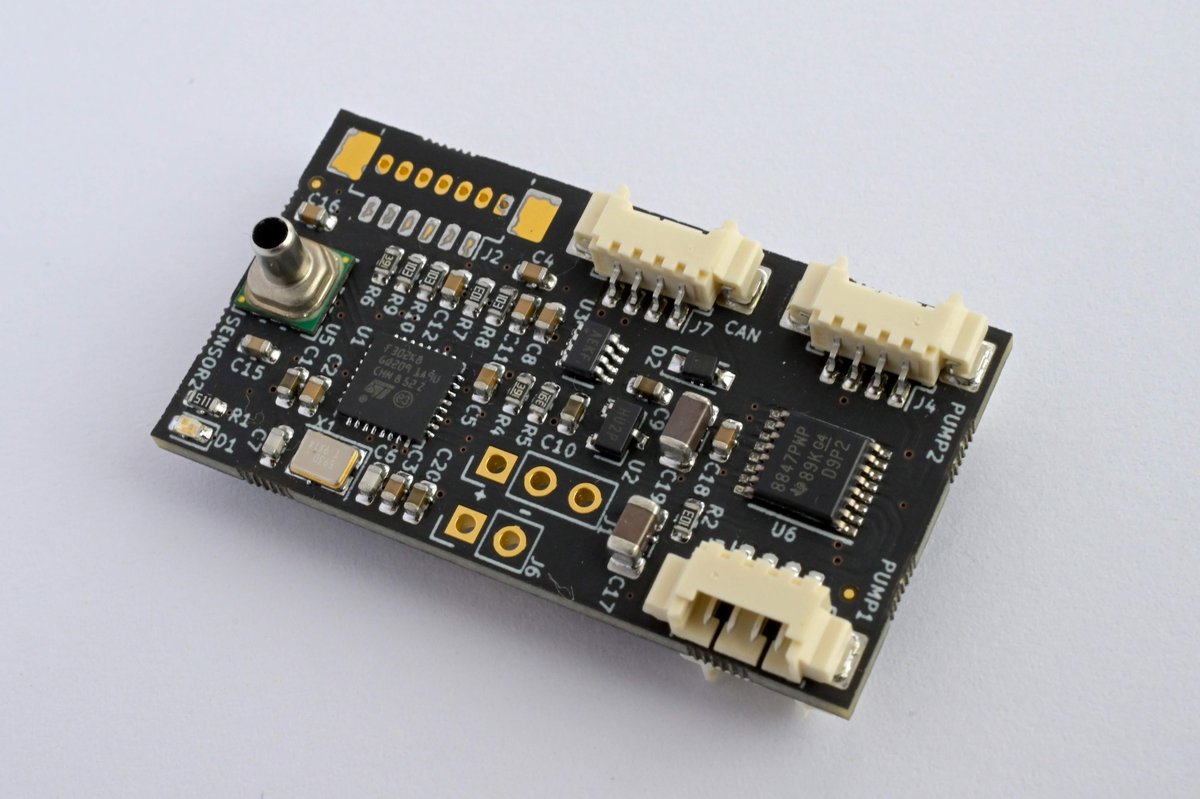 Our new vacuum pump actuator board for #Eurobot 2020 designed with <a href="/kicad_pcb/">KiCad PCB</a>. 

More infos on github.com/cvra/actuator-…

#OpenHardware #OpenSource #SailTheWorld