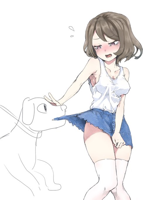 絵を描くときの精神状態は仕上がりに小さくない影響を与えると考えられるが、俺の場合将来を悲観していたらちょっとエッチな女の子が誕生した 