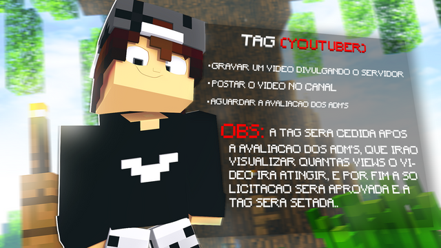 ServidorSmash's tweet photo. Hoje a mensagem é para os youtubers!

Está aberto o processo de pedido da tag youtuber. Para solicitar, basta ter os seguintes requisitos:

- 1500 subs;
- 500 views;

Para solicitar, basta enviar o link do seu canal na DM do Twitter ou no canal solicitar-tag-youtuber no Discord. https://t.co/4NyJrvxIKO