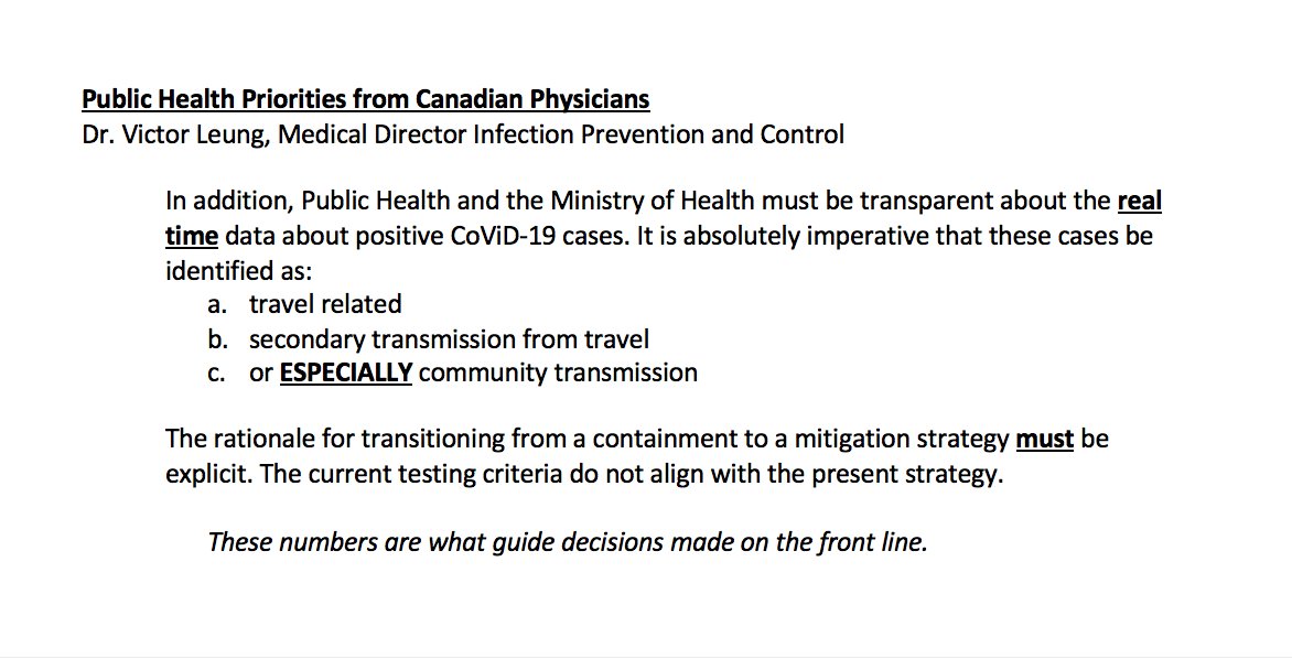 As Canadian physicians on the front line, many of us are concerned that public health response to CoViD is inadequate and not transparent. Please sign the petition below if you agree. Our head of infection control asked me to post the accompanying message.
tiny.cc/shdclz
