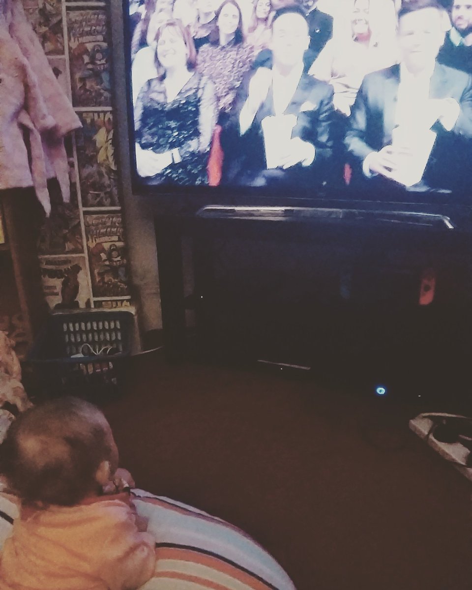 CheriWignall's tweet photo. @antanddec my 3 month old loves watching you both on @itvtakeaway @ITV #saturdaynighttakeaway #itv https://t.co/CjmTInUnVJ