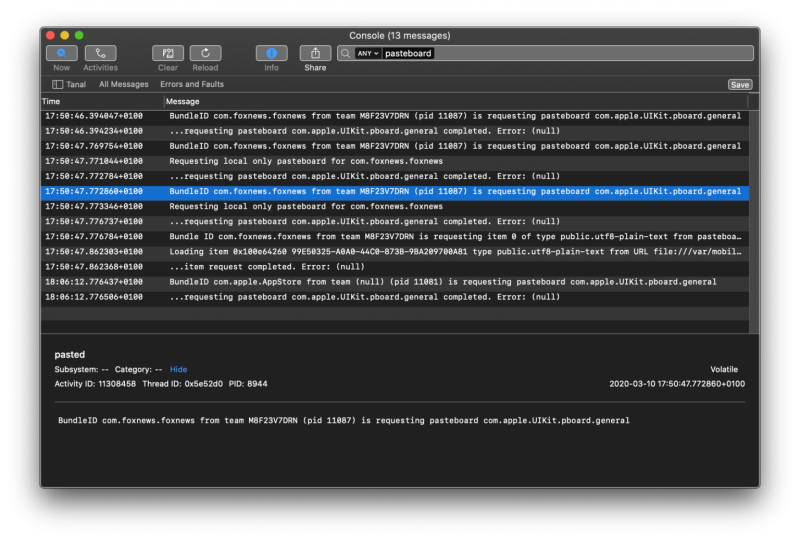 MacRumors's tweet photo. Popular iPhone and iPad Apps Reportedly ‘Snooping’ on Pasteboard Data https://t.co/WFeKUxkvYM by @hartleycharlton https://t.co/h3Aht4eY6k