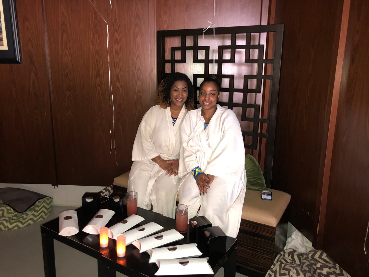 BodyByBrooklyn's tweet photo. Lots of love to sisters Tiffany and Taneka who celebrated their birthday with friends, family, and us! What an amazing spa party with a gorgeous group of women. https://t.co/fjfyuwVWEz
