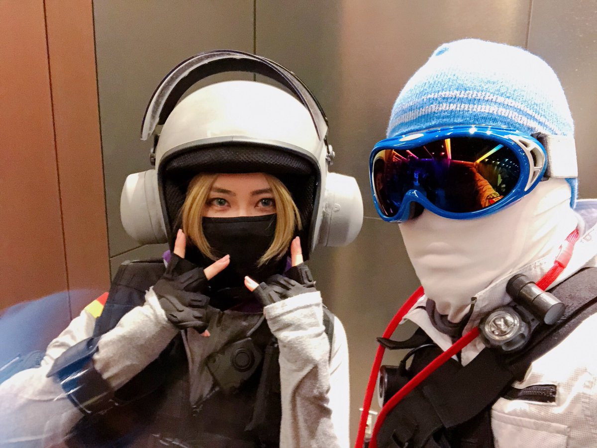 Freeza コス垢 Next Rainbowsixsiege レインボーシックスシージ 虹6 Cosplay Cosplayer R6s R6s祭 超絶美少女くきわかめさん プリップリの 自主規制 めちゃくちゃ可愛いからみんな見てね Studio Field R6s Festival Photo