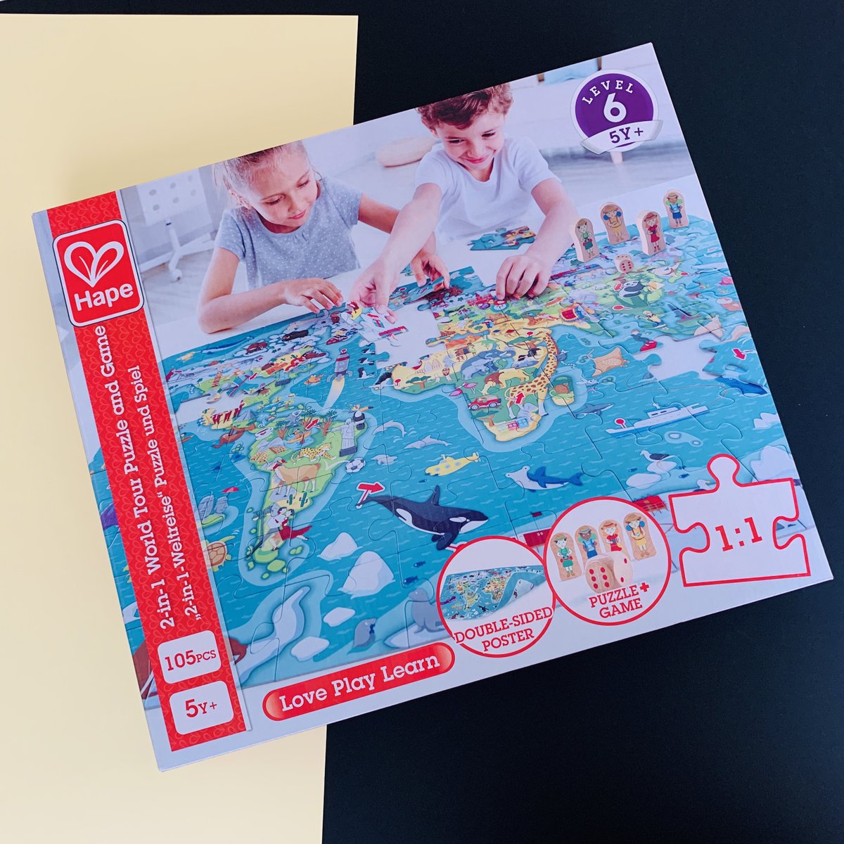 Keep your children entertained with our fab selection of educational #toys, including this puzzle from <a href="/Hapetoys/">Hape</a>.  

Check out our great range of #homeschool reading for children of all ages, to keep them on track with their learning over the long break: bit.ly/3aWl3fH