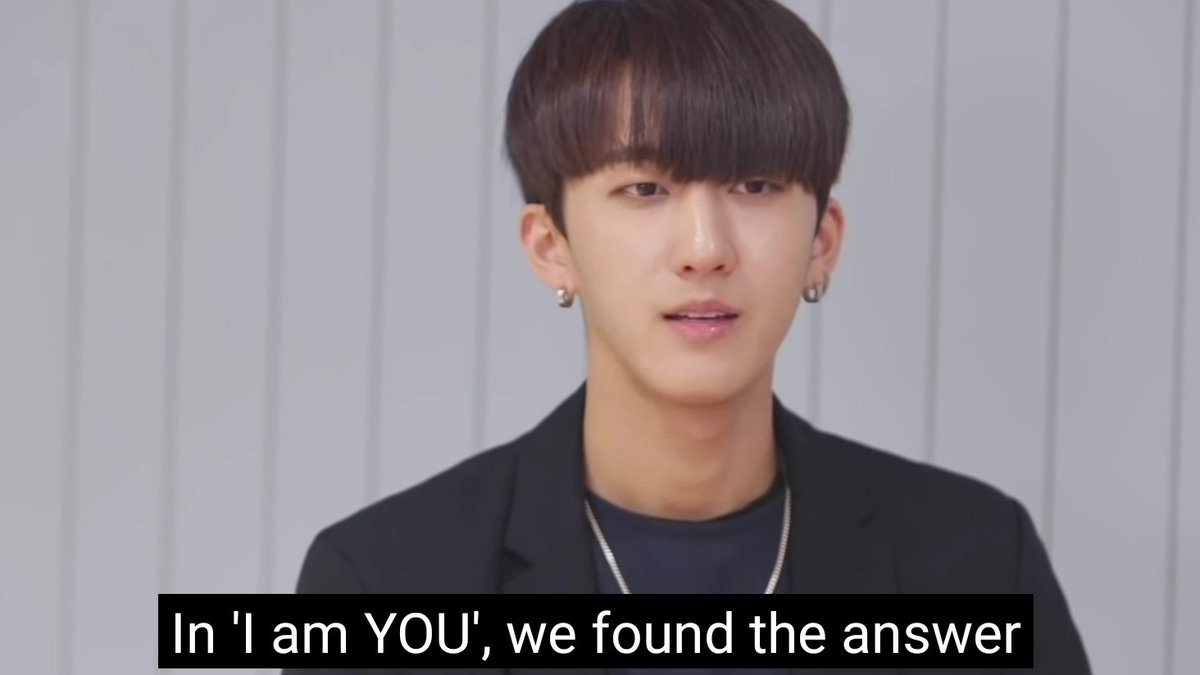 2. I AM YOU └ about feelings when i realize the answer was YOU↬ YOU can be a very different person:└ it could be "me" that is reflected in the mirror└ those who left good influence in the path to my dream└ Stays for Stray Kids