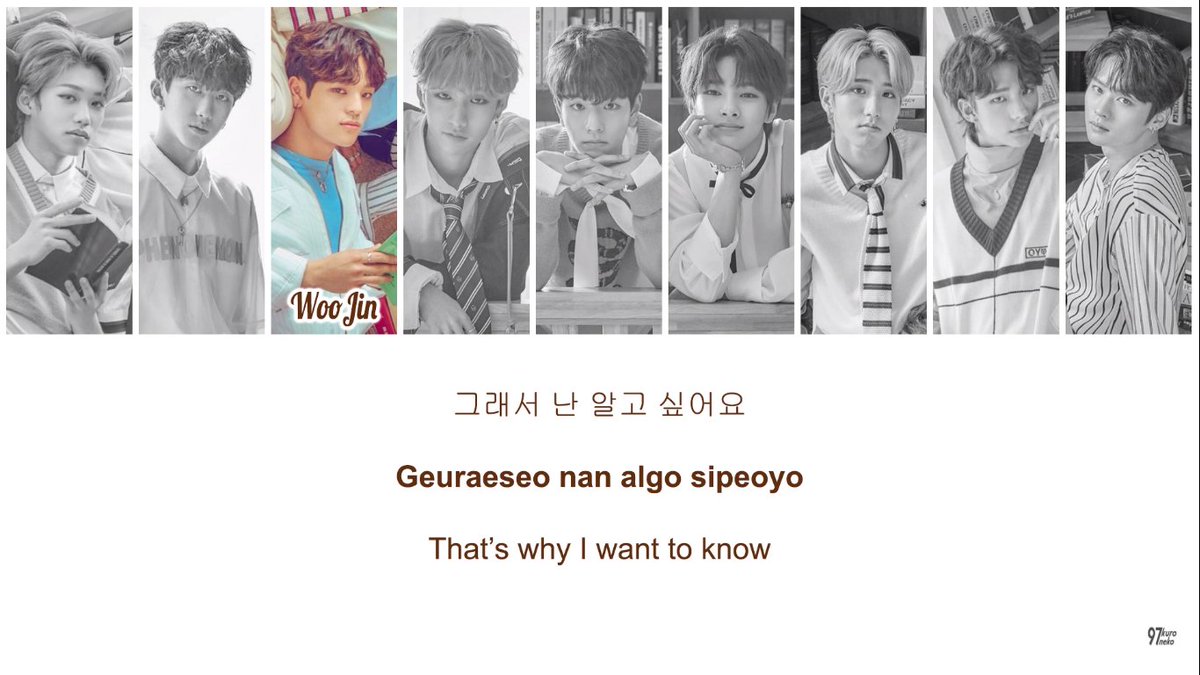 4.3 해장국└ they understand why their fathers like haejangguk so much and what it really means for them↬ change in chorus:└ from: Father, I am my father's son, that's why I want to know└ to: Father, I am my father's son, that's why now I know, so now I can understand