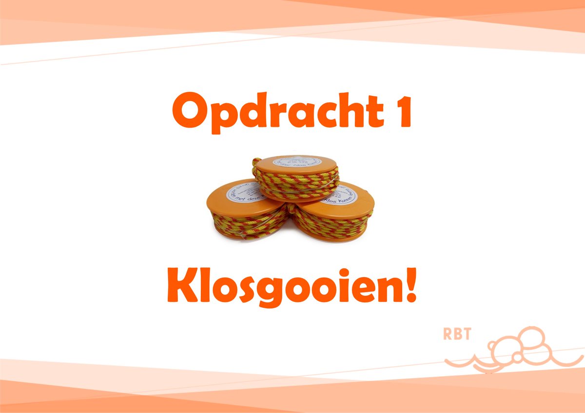 Opdracht 1 van de reeks: Zwemmend redden voor thuis! Kijk op onze Facebookpagina voor de volledige uitleg: facebook.com/Reddingsbrigad…