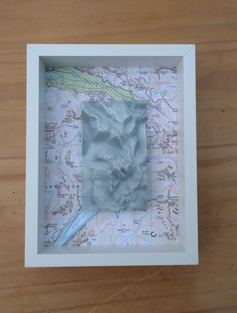 Making plans for sideline if we end up in self isolation for next couple of weeks.   3D printed topographic maps anyone ? #Cumbria