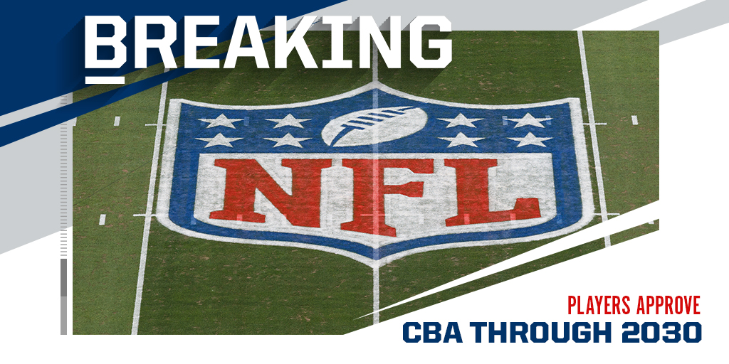 Nfl Nfl Players Approve Cba Through 30 T Co 0uvnupzpdv T Co Y0vfd2vdxc Twitter