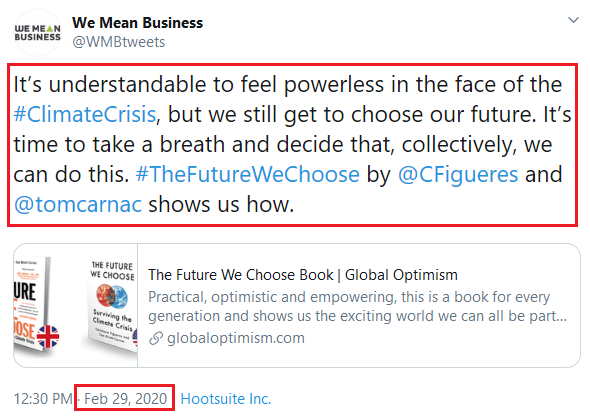 elleprovocateur's tweet photo. Q: What do We Mean Business, The World Economic Forum, Extinction Rebellion & Richard Branson all have in common?
A: #InTheFutureTheyChoose, #TheyMeanBusiness
#MarchingForCapital https://t.co/Ihq1vn8AJh