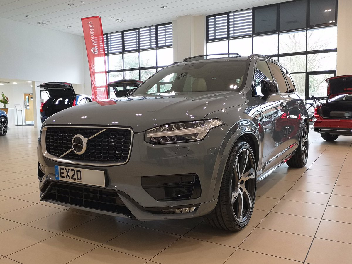 MarshallVolvo's tweet photo. Mr Barr is on his way into collect his gorgeous new #20Reg XC90 Collection from Charlie Hall @MarshallVolvo #BishopsStortford. #marshallmoments https://t.co/kYasRUJU7p