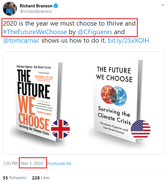 elleprovocateur's tweet photo. Q: What do We Mean Business, The World Economic Forum, Extinction Rebellion & Richard Branson all have in common?
A: #InTheFutureTheyChoose, #TheyMeanBusiness
#MarchingForCapital https://t.co/Ihq1vn8AJh