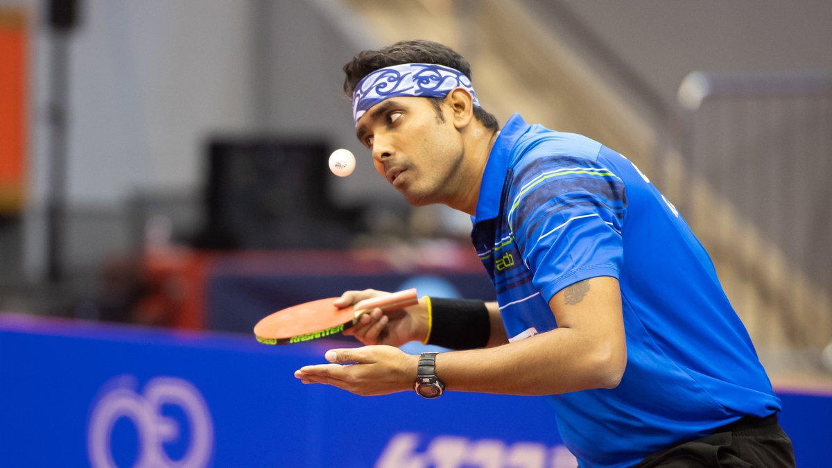 ashokmuscat's tweet photo. @muscat_daily @ittfworld @OmanTabletennis @abdullahbamakha @sajjad70mm India's @sharathkamal1 claims ITTF Challenge Plus Oman Open men's singles crown with a 4-2 (6-11, 11-8, 12-10, 11-9, 3-11, 17-15) win over Portugal's top seed Marcos Freitas #ITTFChallenge+ #2020OmanOpen https://t.co/8m409jYdE9