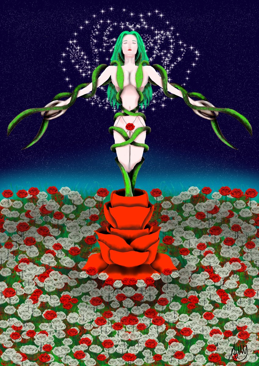 DemonMolt's tweet image. #copertina per il mio primo #racconto su #Wattpad 
La #morte profuma di #rose
#illustrazione realizzata con #krita
#kritapainting #disegnodigitale #digitalart #fantasy #demon

wattpad.com/myworks/216186…