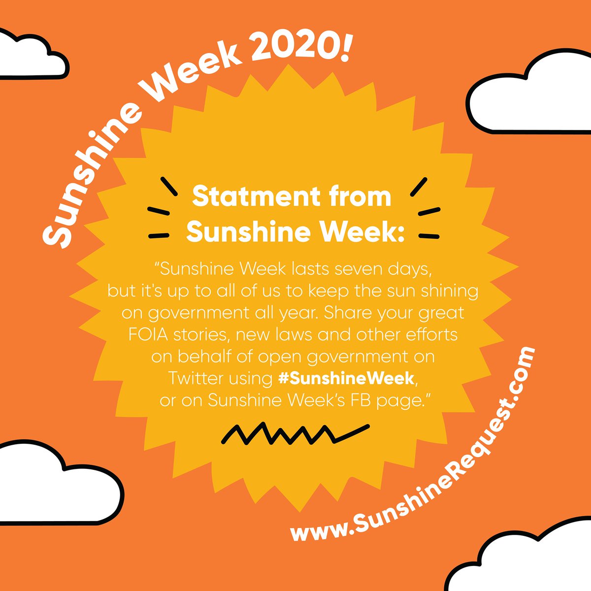 avlsunshine's tweet image. ☀️It's officially @SunshineWeek 2020! For the next 7 days we’ll be celebrating and sharing sunny content on Facebook. Stay tuned for some exciting announcements! bit.ly/2xxt6RJ☀️
#SunshineWeek #sunshinerequest #communityplayback #herecomesthesun #letthesunshinein