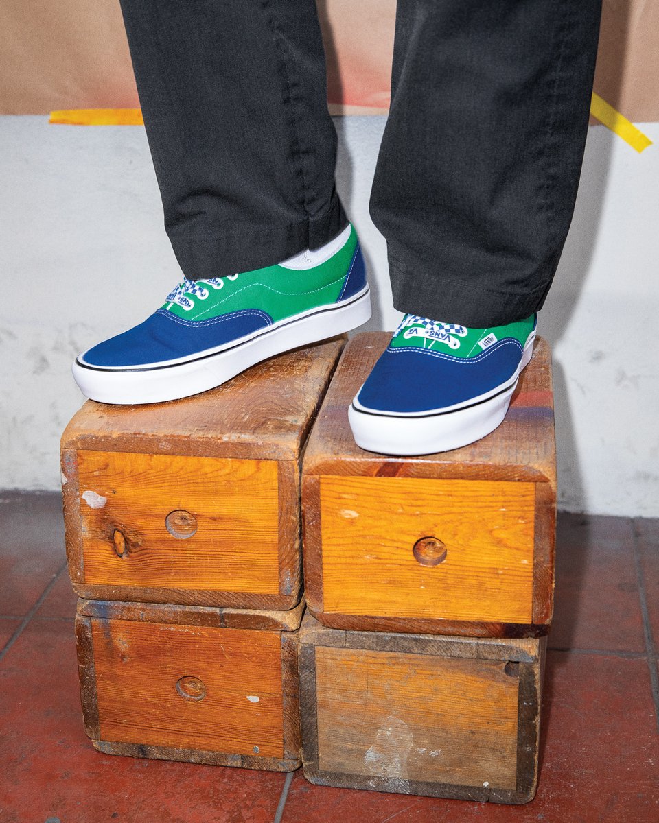 vans lace mix comfycush era