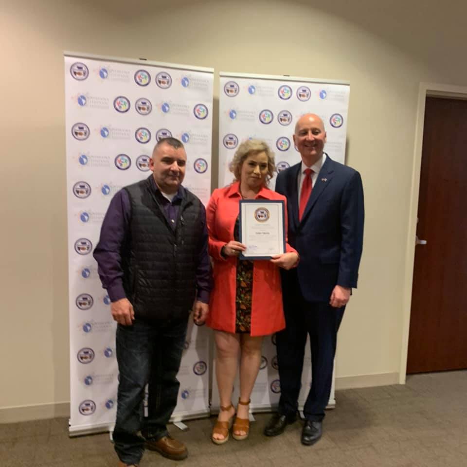 NeHisChamber's tweet photo. Congratulations to Tony's Tacos in Hastings, NE for being recognized by Governor of Nebraska Pete Ricketts and the Nebraska Hispanic Chamber of Commerce for their business growth, innovation, and contribution to their community.
#NHCCQUINCEANERA https://t.co/J6S7lpAuka