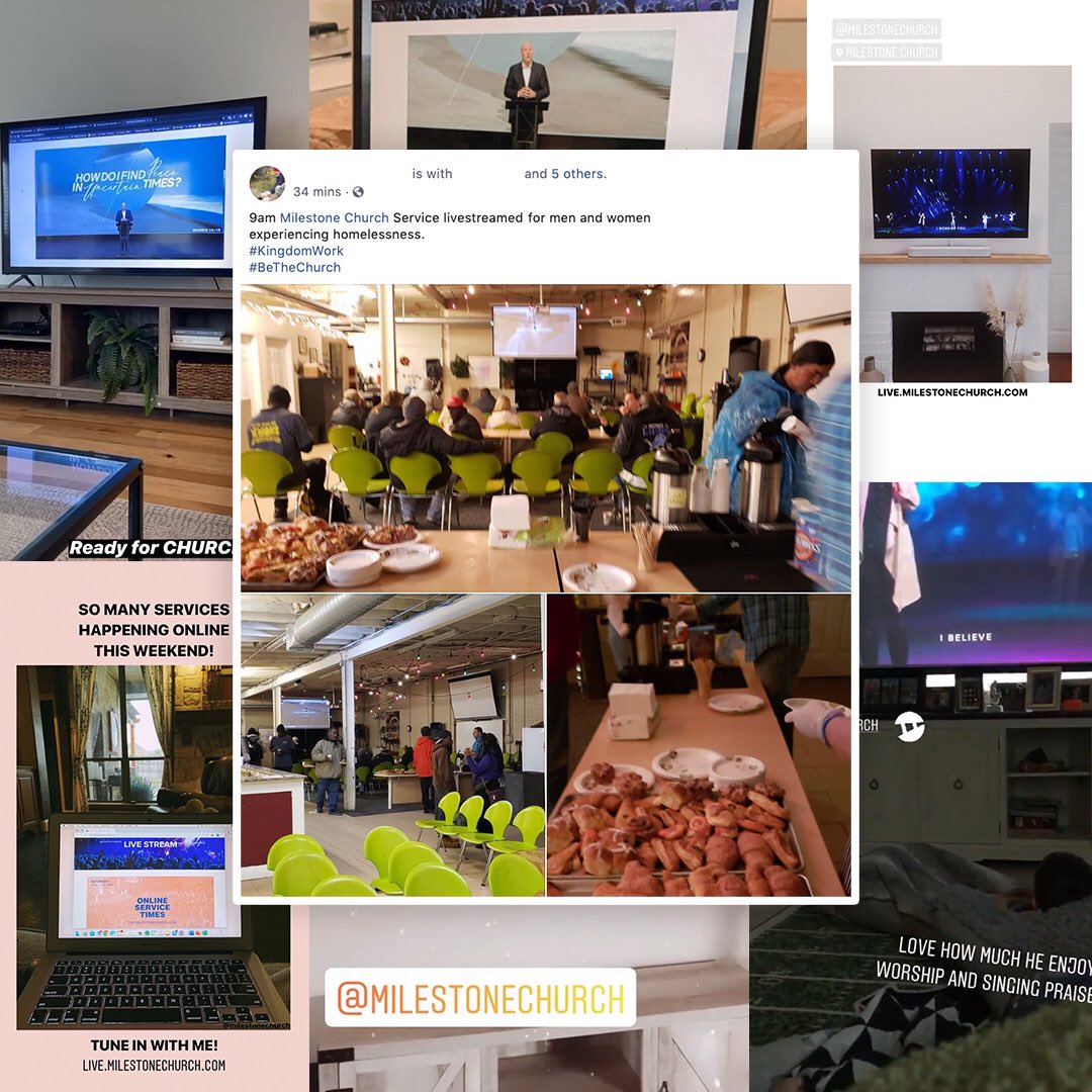 Milestone Church tweet media