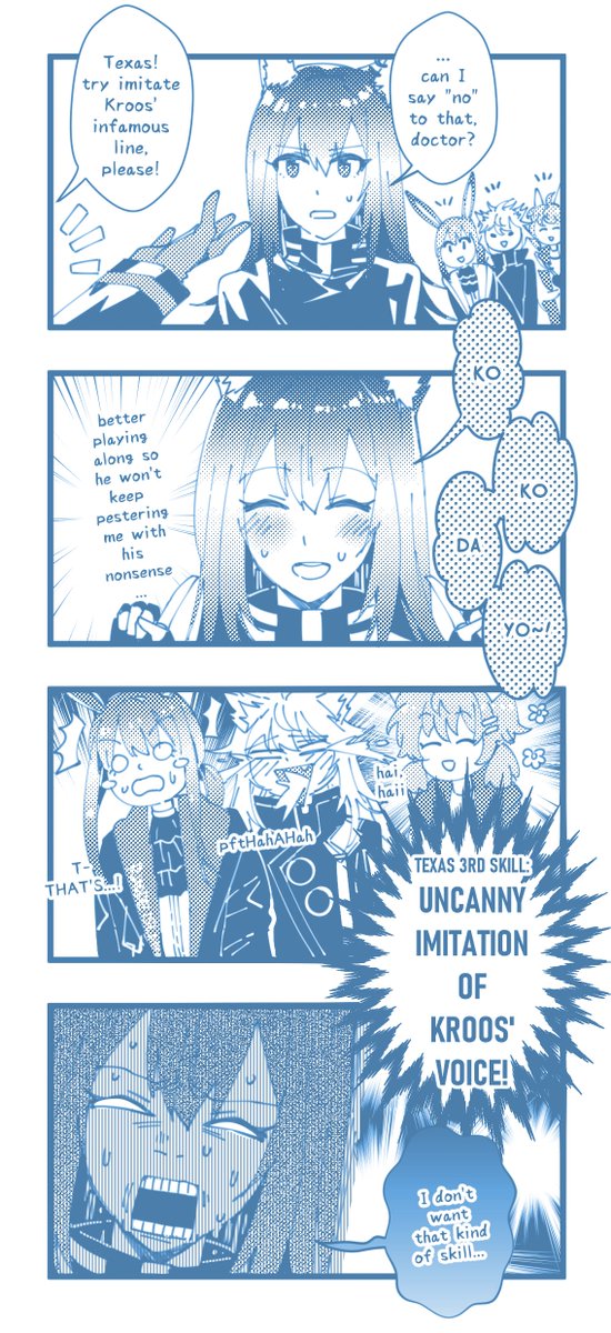 Found this fact after browsing operator's database. #アークナイツ_ファンアート  #アークナイツ #arknights #明日方舟 