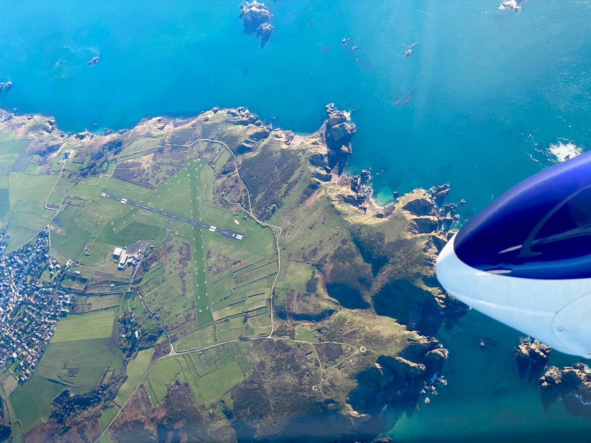 Our Cessna 206H flying over Alderney, Channel Islands
@AviationTimes <a href="/PLANE_talking/">PLANEtalking</a> <a href="/TextronAviation/">Textron Aviation</a>