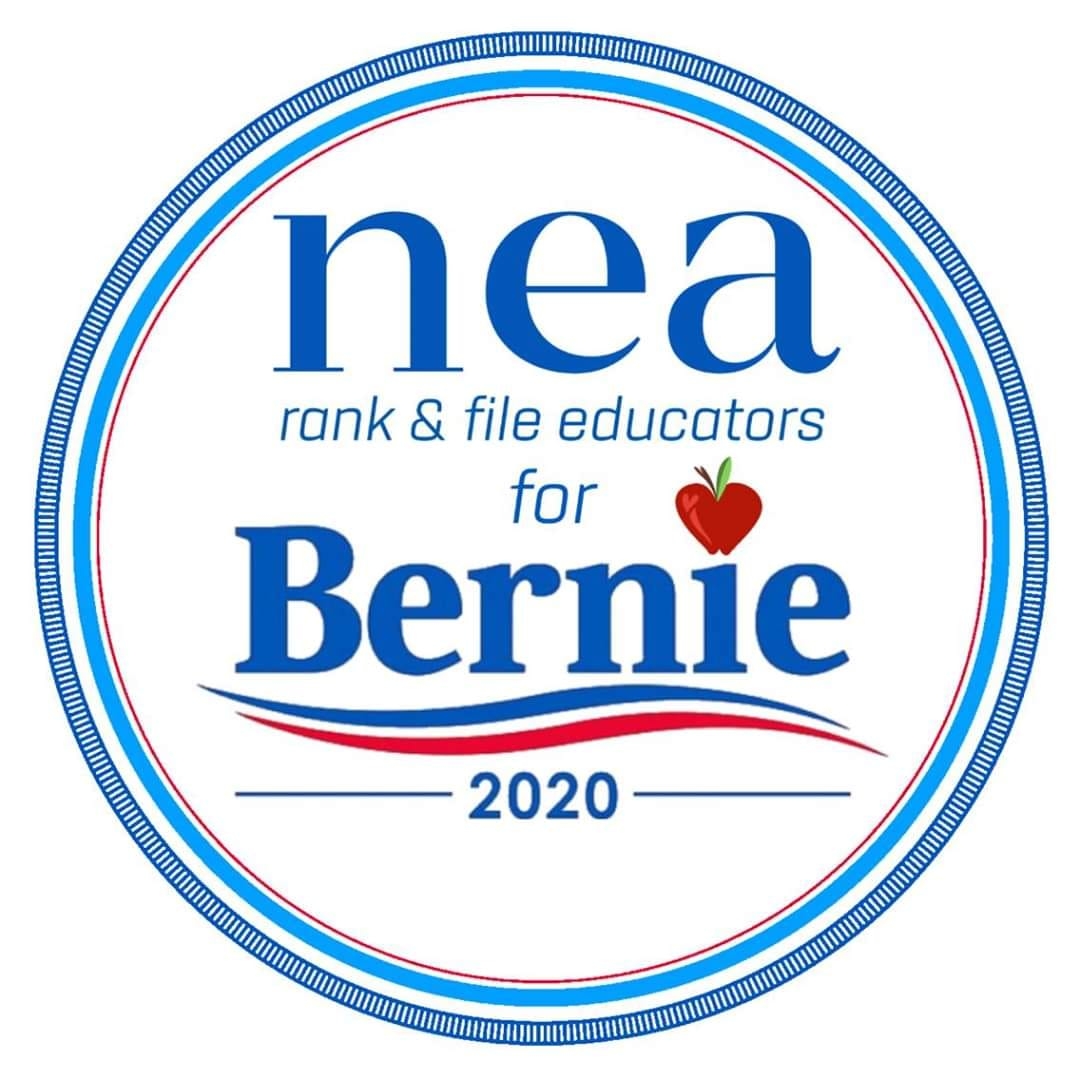 trekkerteach12's tweet photo. NEA is trying to make "Educators for Joe" a thing.
It's not going to be a thing.
#NEAforBernie, however, is a thing...because the rank & file recognize a real one when we see it. βπ₯π https://t.co/I8Wy2K0XPB