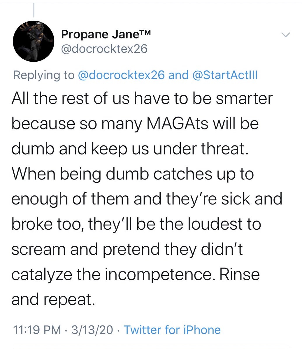  Receipts on “scream and pretend” from a catalyzer...   https://twitter.com/RachelAbramsNY/status/1238963234197180418