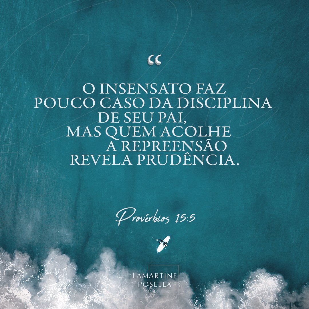 FDOG_ME_'s tweet photo. "O insensato faz pouco caso da disciplina de seu Pai, mas quem acolhe a repreensão revela prudência." 📖🔥 Provérbios 15:5
⠀
#Disciplina #Pai #Acolhe
#Fé #PalavraDeDeus #Graça #LamartinePosella #Amor #Jesus #MensagemDoDia https://t.co/e19cm2uH0j