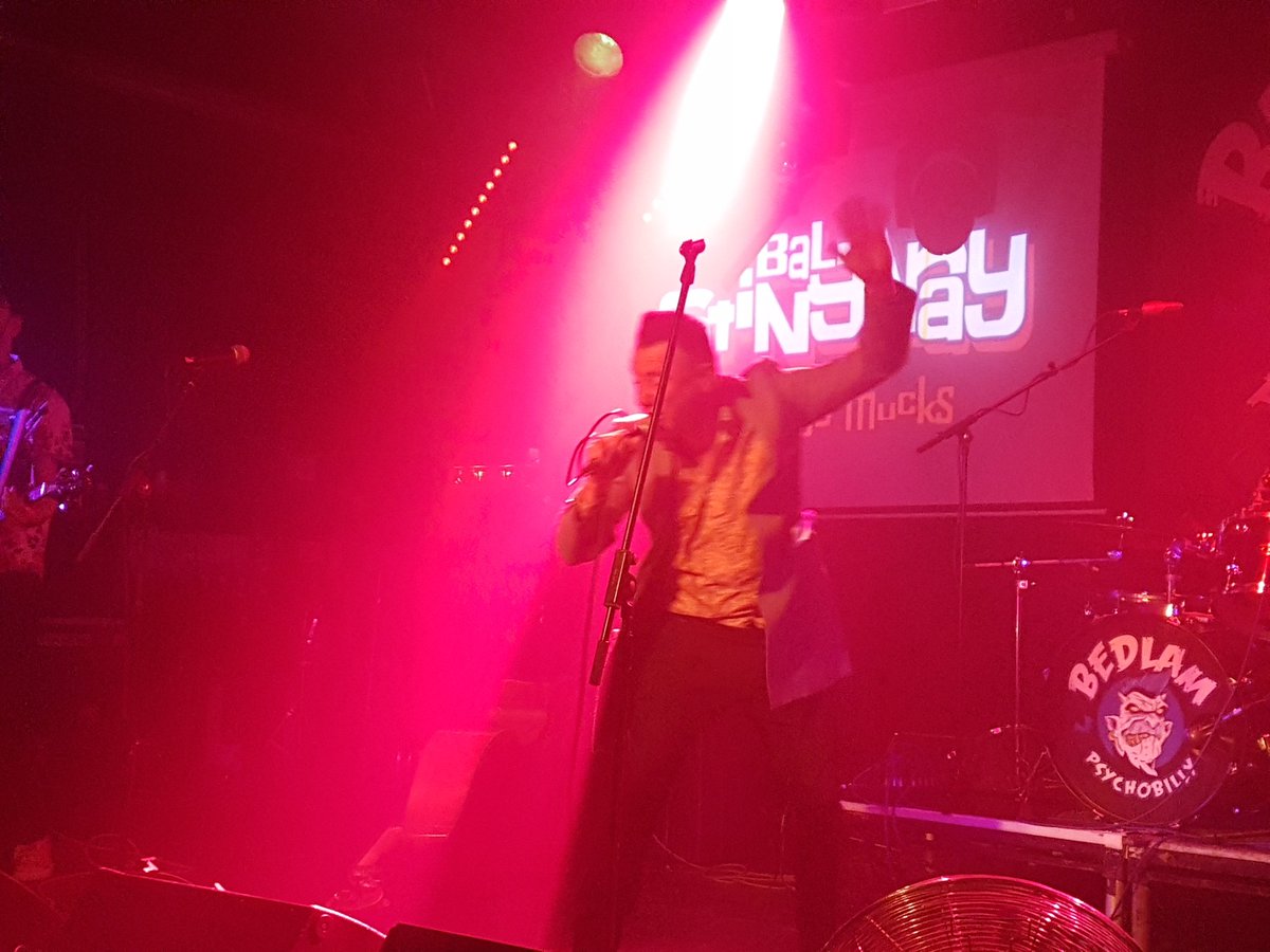 BedlamBreakout's tweet photo. A few shots from Bal Stingray's set last night!
#bedlambreakout #psychobilly #thestingrays https://t.co/plj6VUuVGe